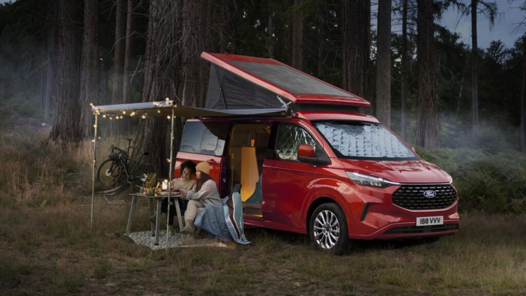 Ford Transit Custom Nugget camper van offers PHEV, lots more features