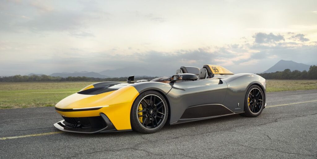 1877-HP Pininfarina B95 Is an Electric Speedster That Can Hit 186 MPH