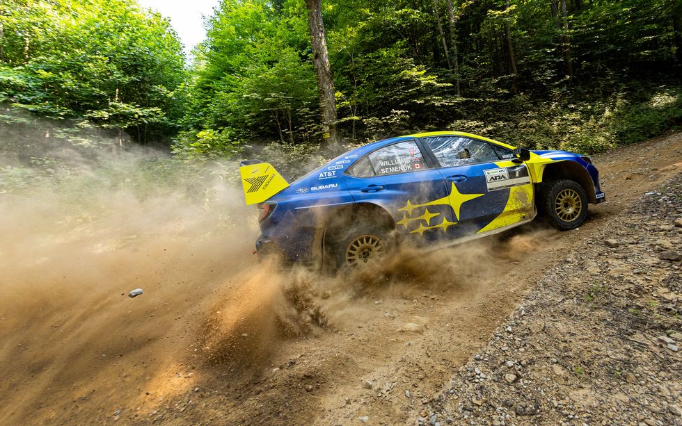 2023 subaru wrx rally car