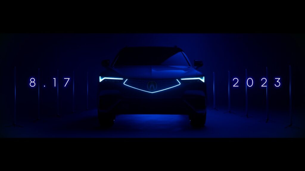 2024 Acura ZDX EV previewed ahead of Monterey unveiling