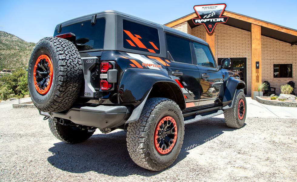 2024 ford bronco raptor code orange