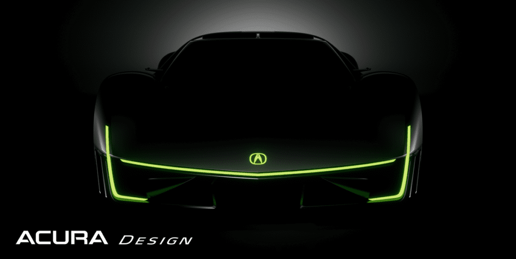 Acura Electric Vision Concept Looks Ahead