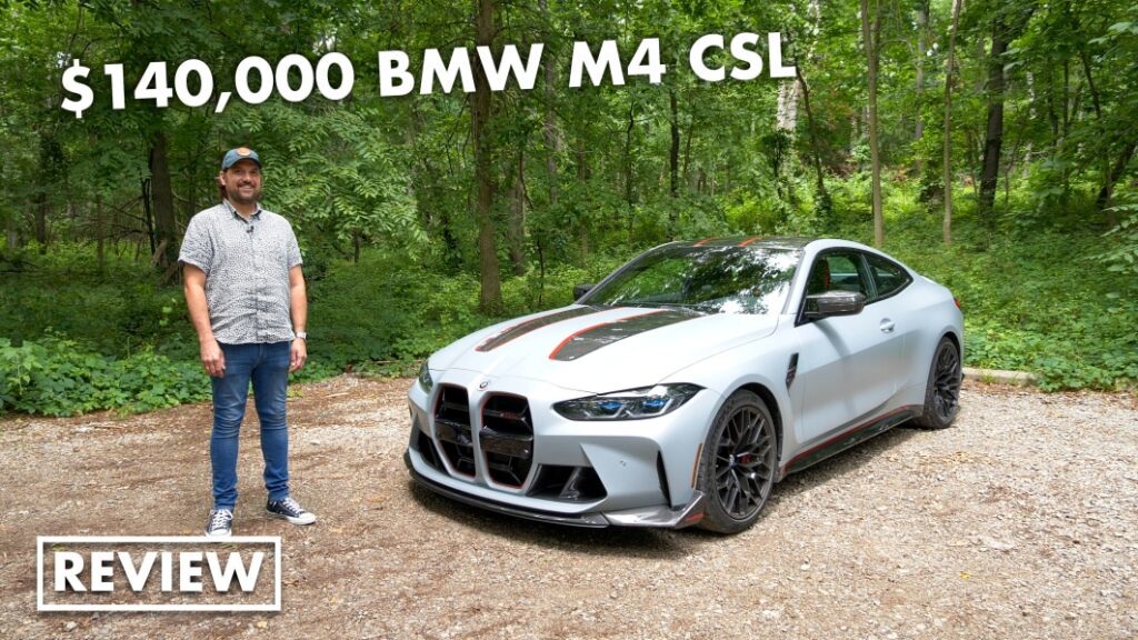 Autoblog Garage Video: 2023 BMW M4 CSL