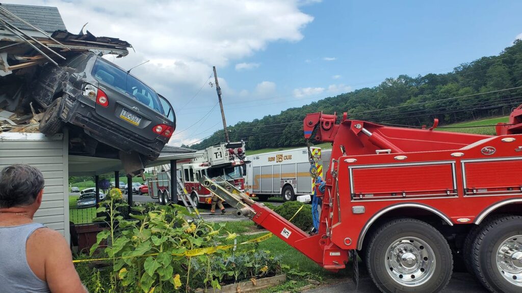 Driver That Crashed Into The Second Story Of Pennsylvania House Did It On Purpose: Police