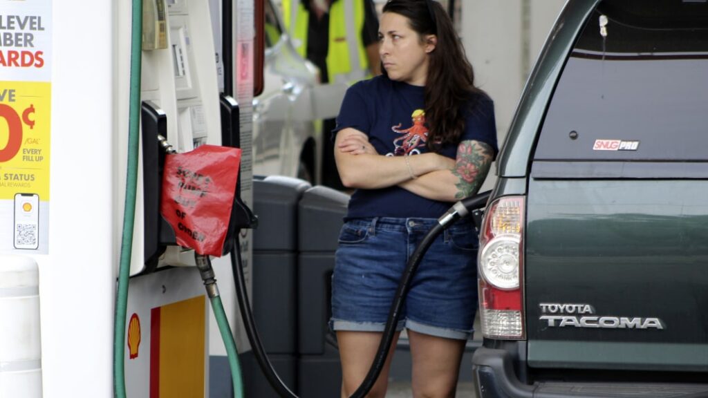 Gas prices are higher again, hitting consumers 'very directly and very profoundly'