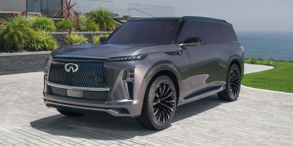 Infiniti Previews Next QX80 with Imposing QX Monograph Concept