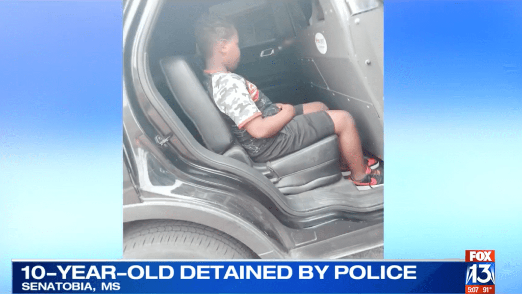 Police Arrested A 10 Year Old For Peeing Behind His Mom's Car