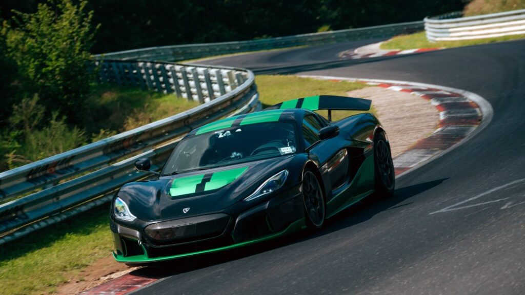 Rimac Nevera Time Attack celebrates a new Nurburgring EV record