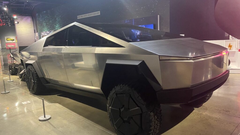 The Tesla Cybertruck might always look a little messed up