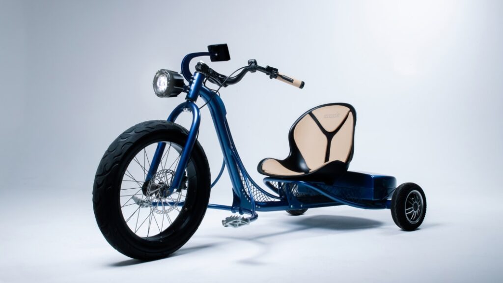 Vook electric trike is kid-style fun with adult-sized tech and range