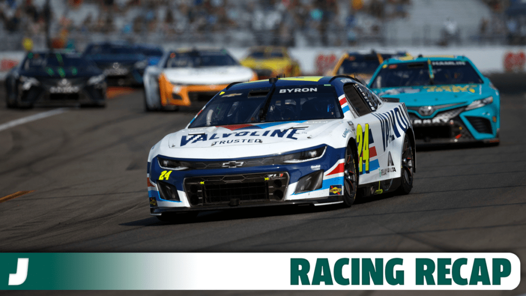 William Byron Wins At Watkins Glen, Elliott Runs Out Of Fuel