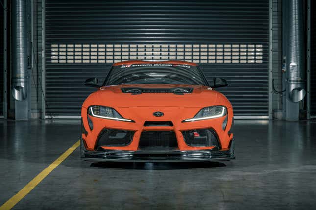 Image for article titled The Toyota GR Supra GT4 100 Edition Is A Track Only Supra