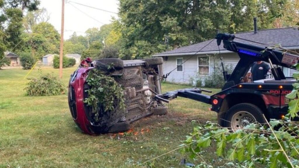 One Dead After Lost Wheel Smashes Through Windshield On Indiana Highway