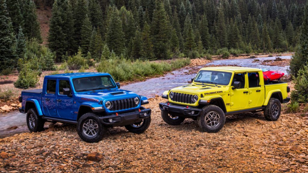 2024 Jeep Gladiator debuts with new interior, more options and trim levels