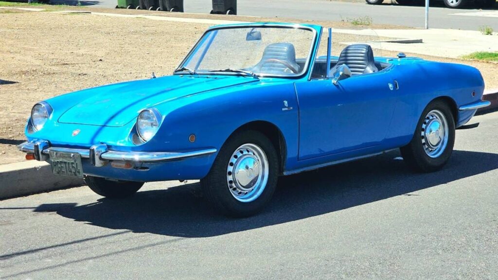 At $5,900, Could You Be Drawn Into This 1968 Fiat 850 Spider’s Web?