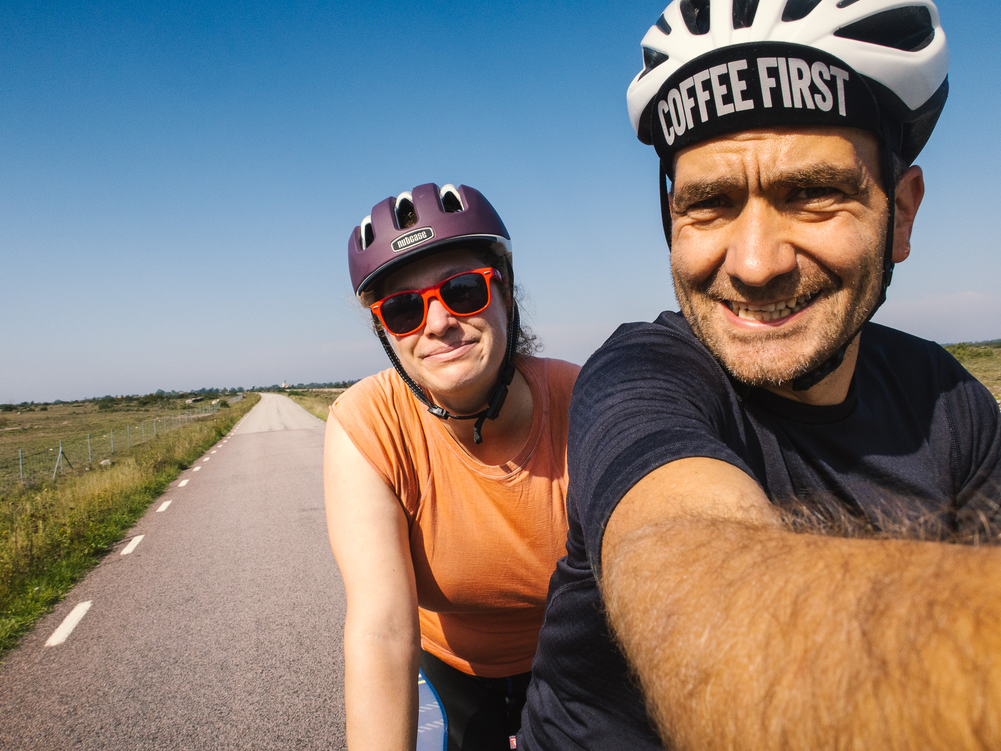 Tandem riding in Sweden