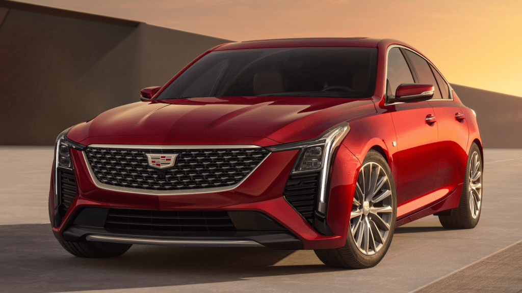 Cadillac Gives The CT5 A New Face And Big Screens For 2025