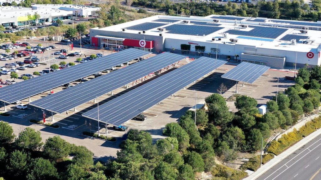 If Cities Are Going To Be Packed With Parking Lots, They Should All Have Solar Canopies