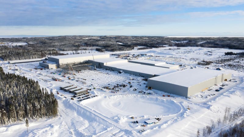 Sweden's Northvolt to build $5.2 billion battery factory in Quebec