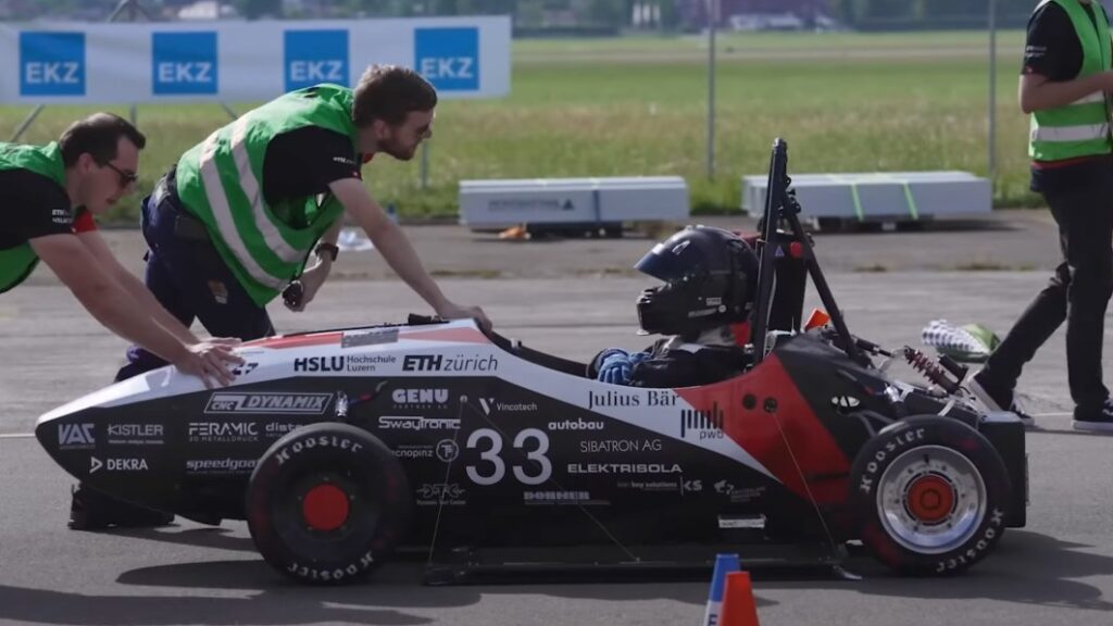 Swiss students just set a mind-bending EV acceleration record