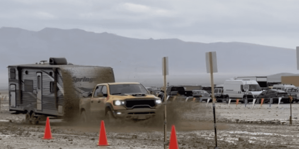 The Story behind the Ram TRX's Escape from Burning Man