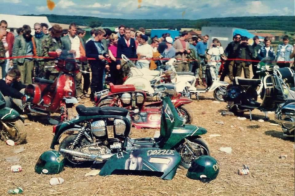 Dazzle Lambretta Isle of Wight 1985