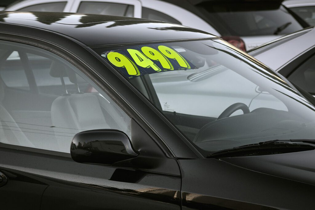 Used Car Prices May Reach An All-Time Low