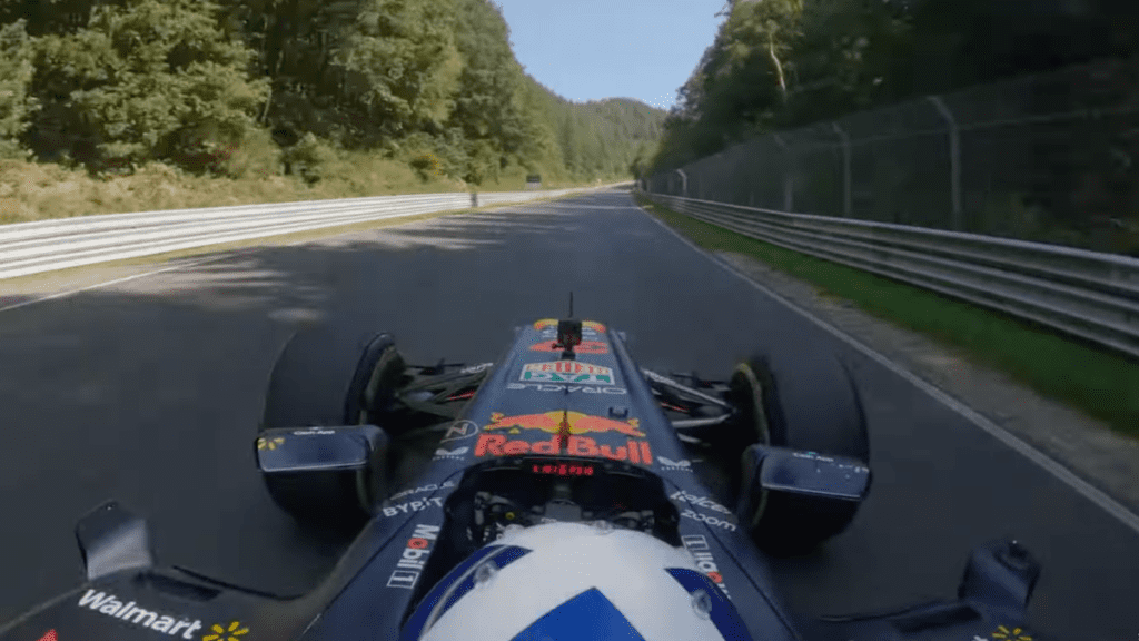 Watch Sebastian Vettel And David Coulthard Run Championship-Winning F1 Cars On The Nürburgring