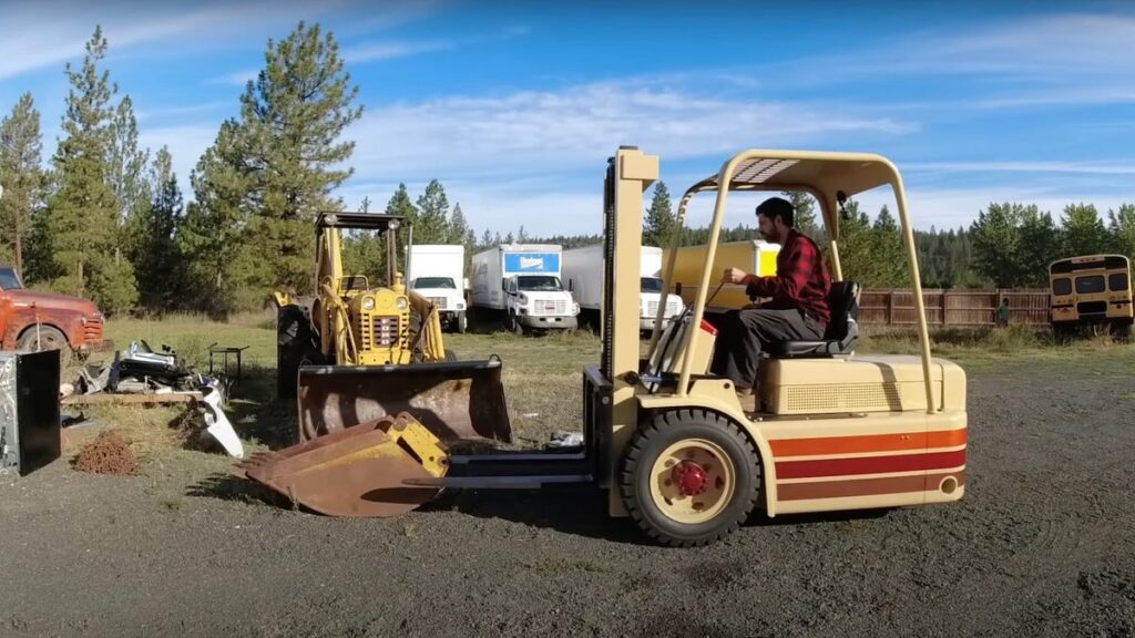 This Restomod 1956 Hyster Forklift Is Certified Fresh