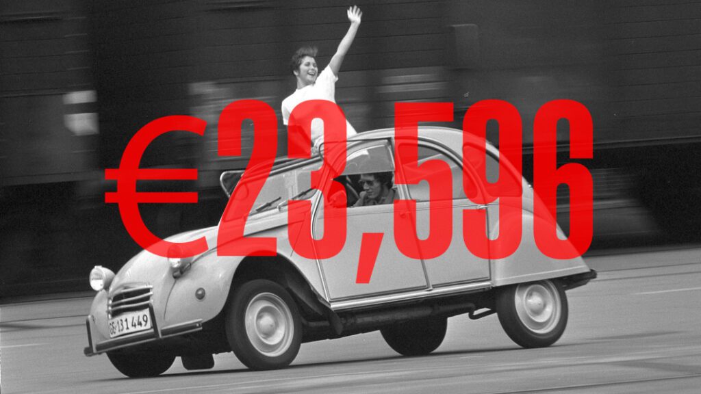Here's $25,000, import a used car from Europe