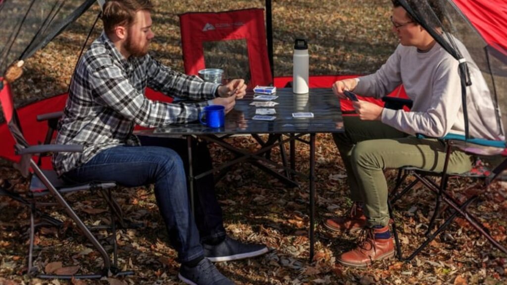 Snag this camping table on sale for only $20 at Walmart