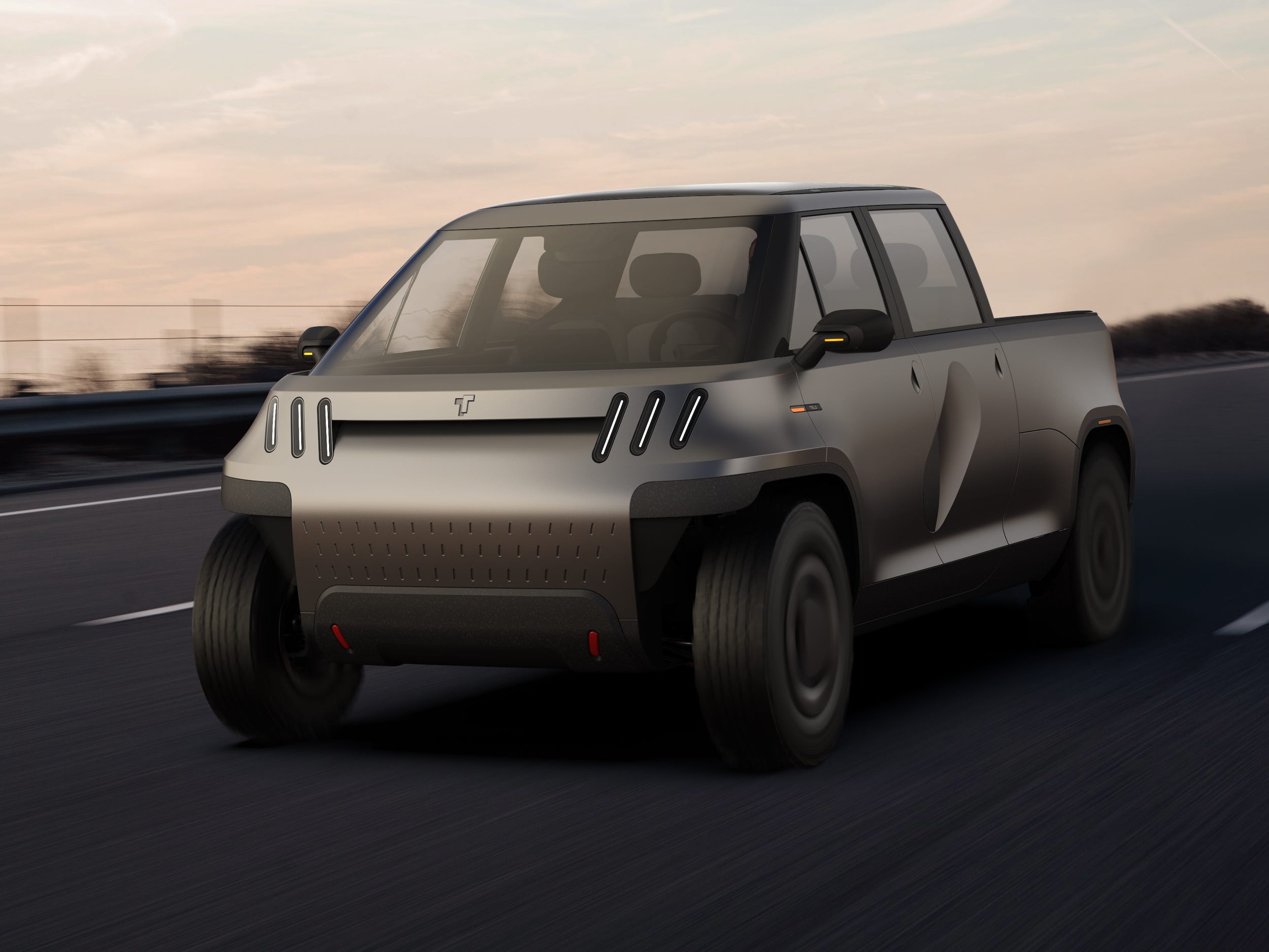 EV startup Telo's first electric truck.