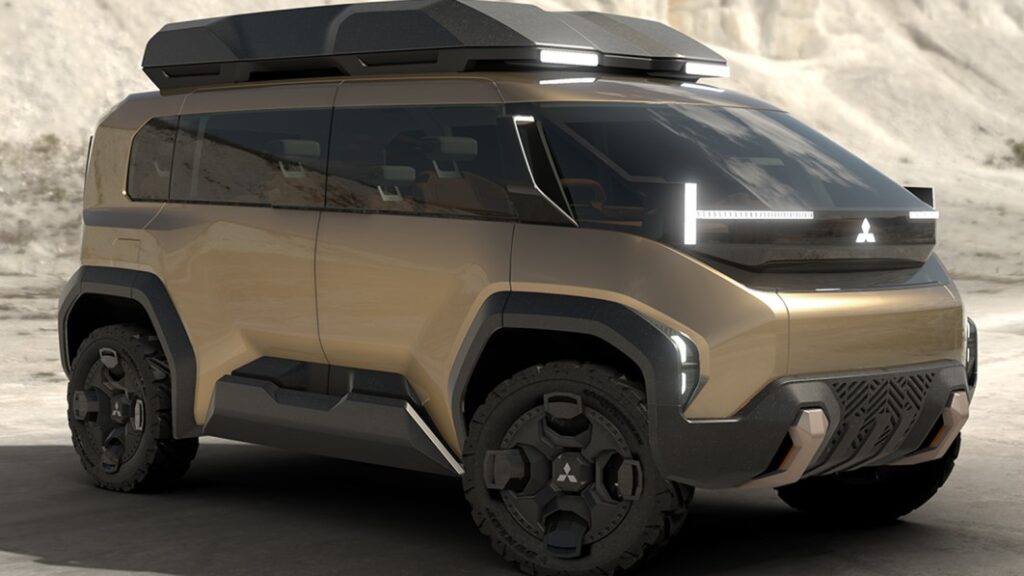 Mitsubishi D:X Concept previews the next Delica off-road van