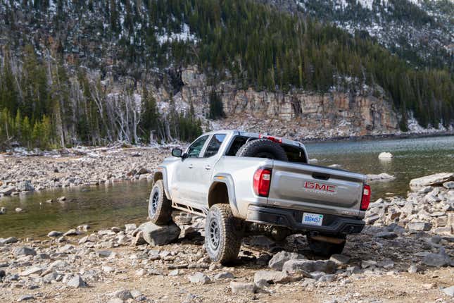 Image for article titled 2024 GMC Canyon AT4X AEV: A Compromise For The Sake Of Capability