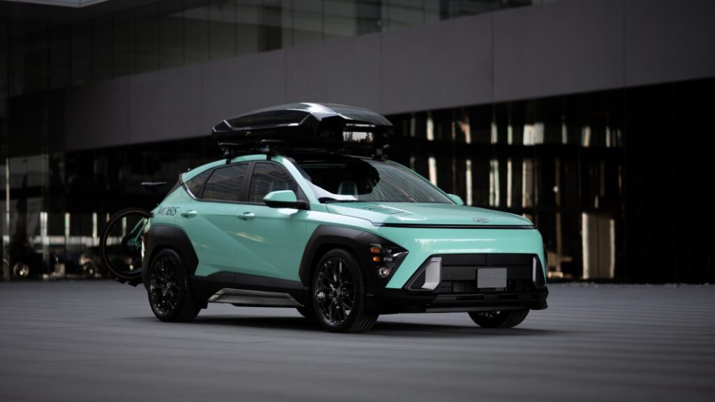 2024 Hyundai Kona Jayde Concept revealed at SEMA with epic Recaro seats