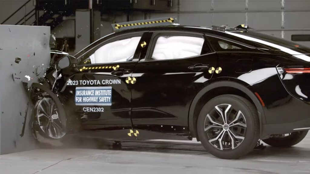 2023 Toyota Crown earns IIHS Top Safety Pick+ award