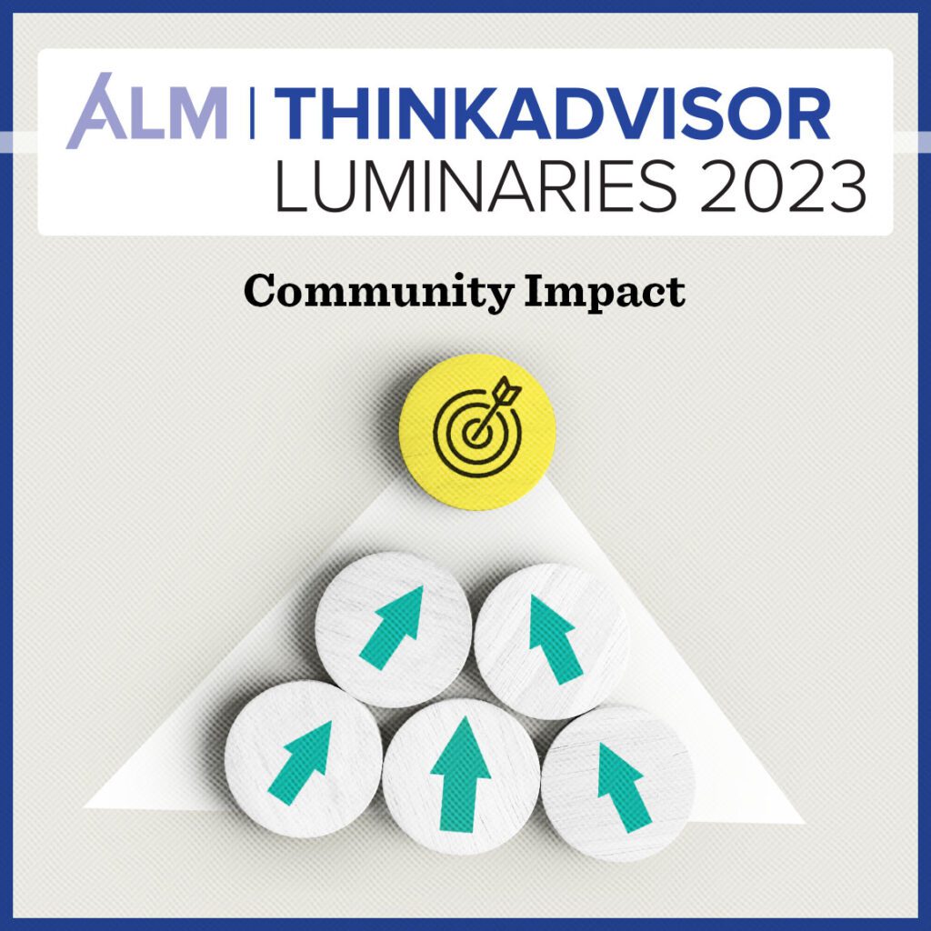 LUMINARIES 2023 Finalists: Community Impact &mdash; Firms