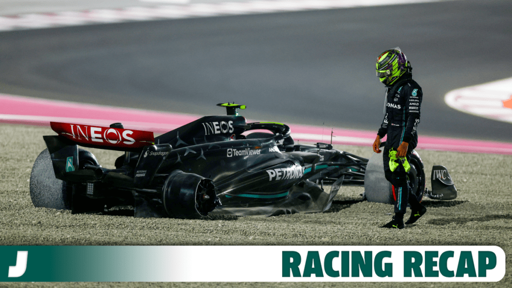 Mercedes Drivers Collide In First Corner Of Formula 1’s Qatar Scorcher