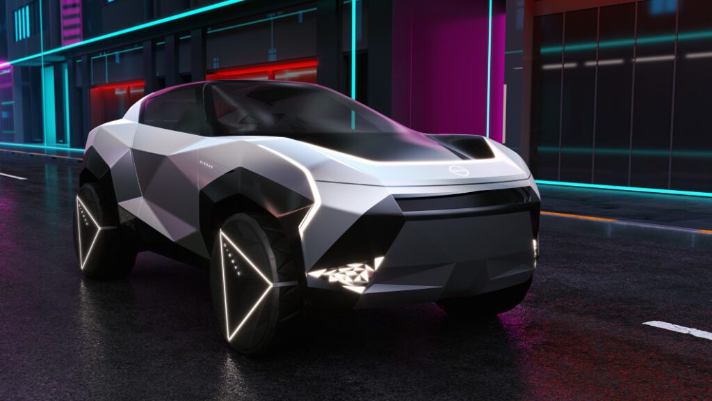 Nissan Hyper Punk concept unveiled with origami-inspired interior