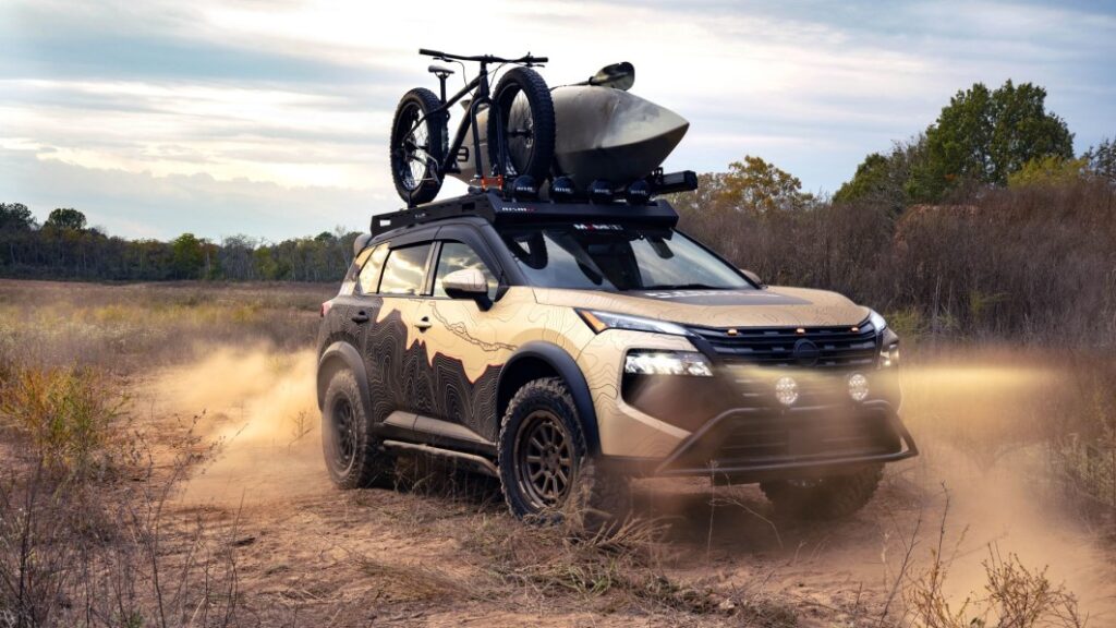 Nissan bringing lifted Rogue and Baja-ready Frontier to SEMA