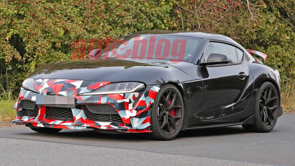 Possible Toyota Supra GRMN spied with aggressive aero, brakes