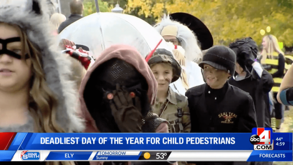 Reminder: Halloween Is The Deadliest Day Of The Year For Child Pedestrians