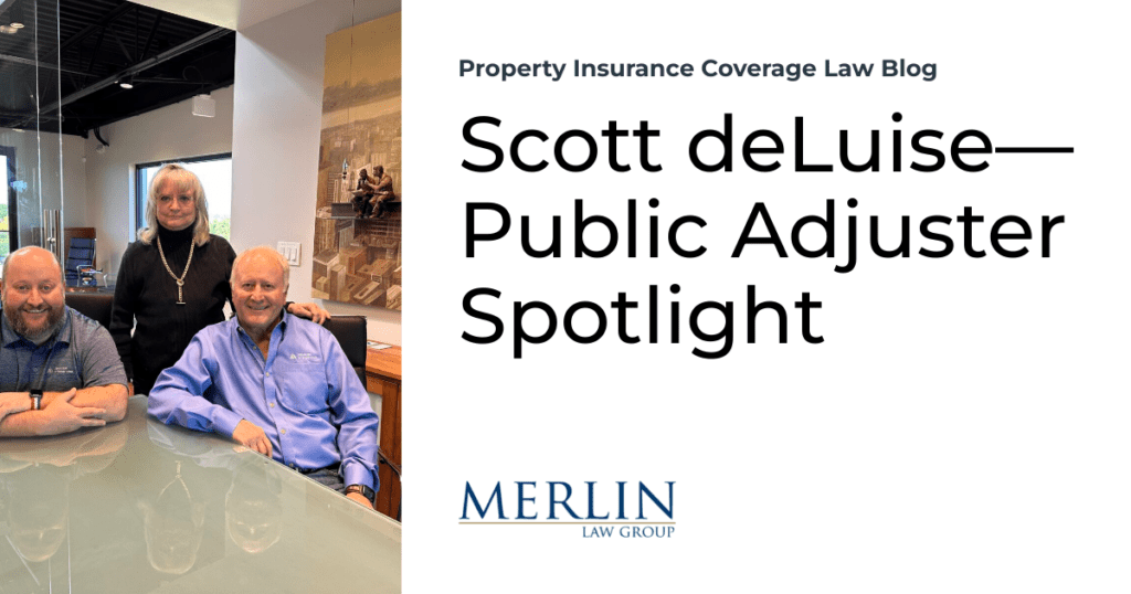Scott deLuise—Public Adjuster Spotlight