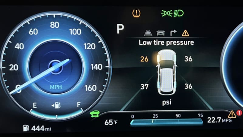 Tire pressure sensors work as intended, AAA says ... but keep a gauge on hand, too