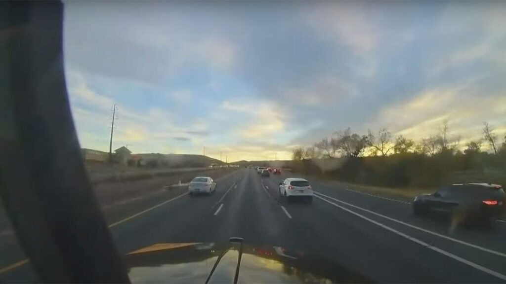 Watch This Massive Tow Truck Roll Three Times After Hitting Suspected Distracted Driver