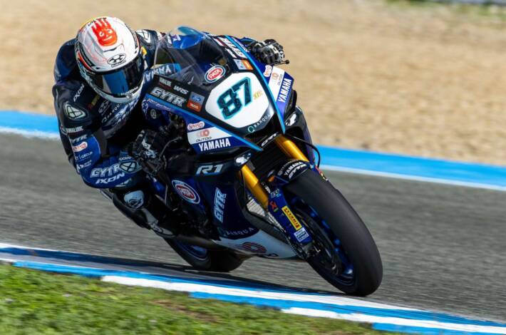 Remy Gardner by Yamaha Racing WSB