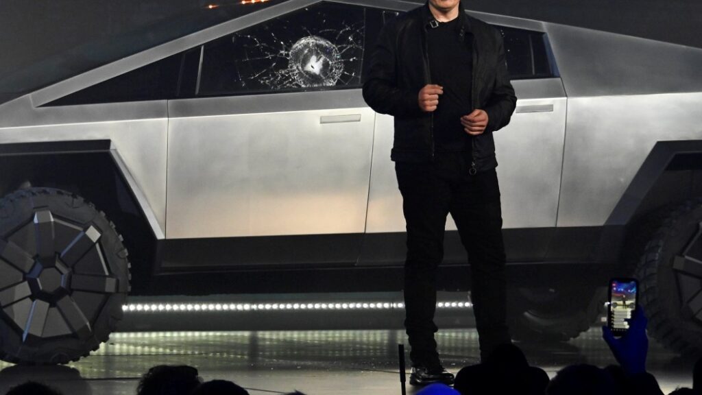 Elon Musk says Tesla Cybertruck will have options for Beast Mode, bulletproof windows that can't roll down