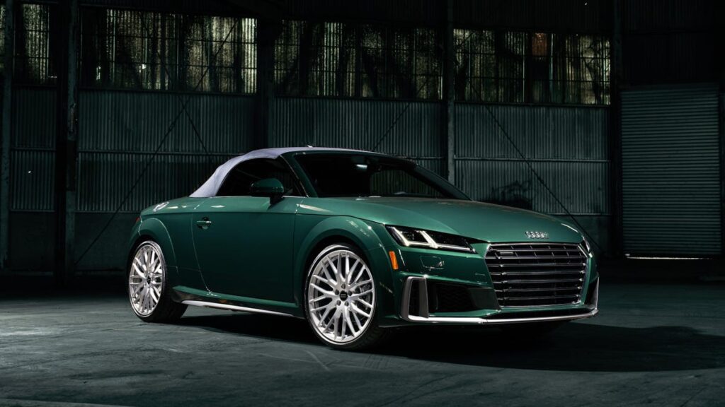 Final Audi TT Roadster Proves Color Makes The Car