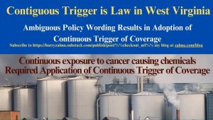 Contiguous Trigger is Law in West Virginia