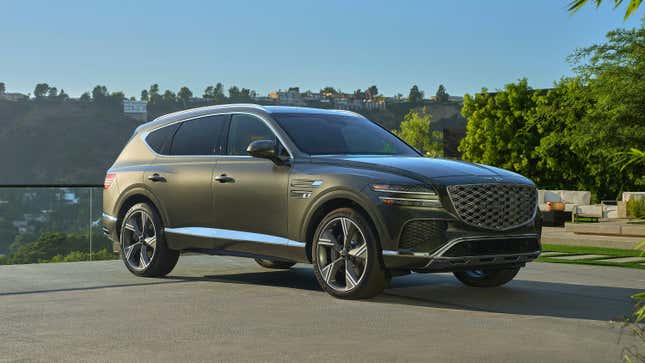 Image for article titled 2025 Genesis GV80 SUV Goes Fastback With The New GV80 Coupe